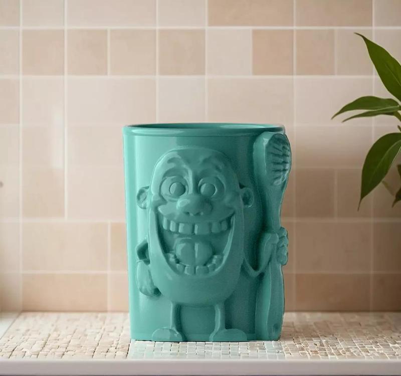 Happy Fella Toothbrush Vase