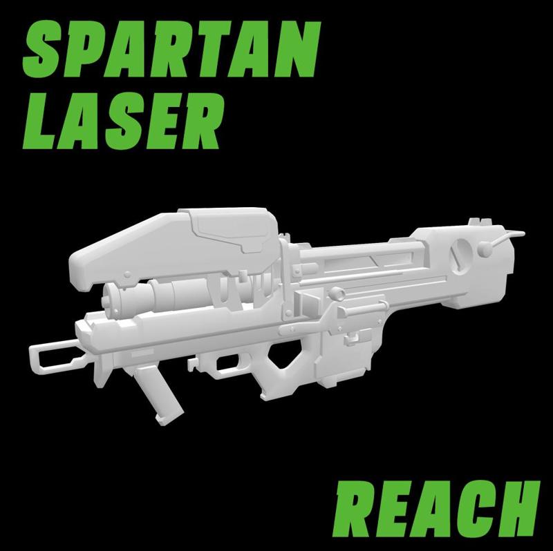 Halo Reach Spartan Laser!