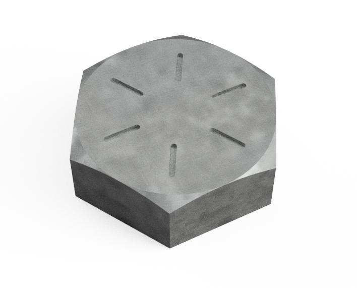 Bolt Heads For Kit-bashing/Cosplay/Props