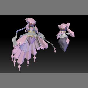 Pokemon Diancie Mega Evolution