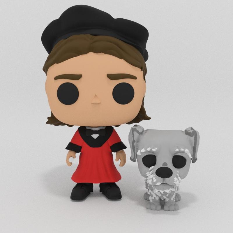 Funko Pop Graduate + Mascot