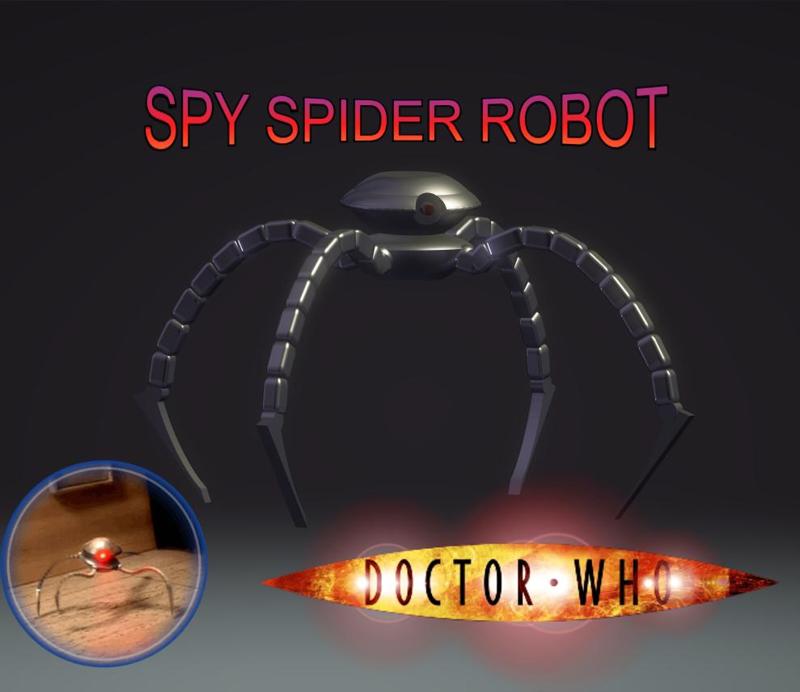 Doctor Who Season 1 Cassandra Metal spider Spy Droid
