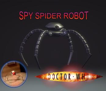 Doctor Who Season 1 Cassandra Metal spider Spy Droid