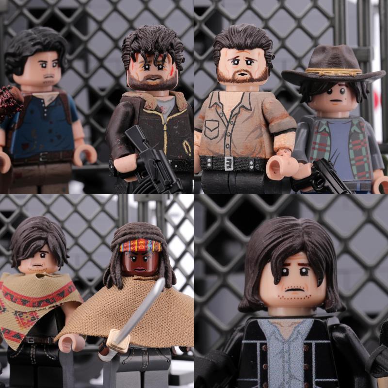 Zombie Hunter Headwear Pack for Minifigure