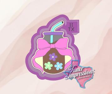 Flower Ice Coffee Freshie Mold