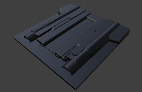 Glock G17 + TLR1 Split Mold Vacuum.