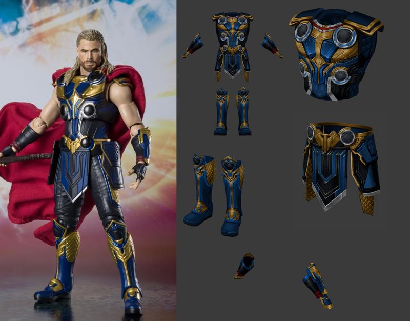 Thor Love and Thunder - Cosplay Wearable Armor - EVA Foam Template - PDO + PDF Pepakura Pattern