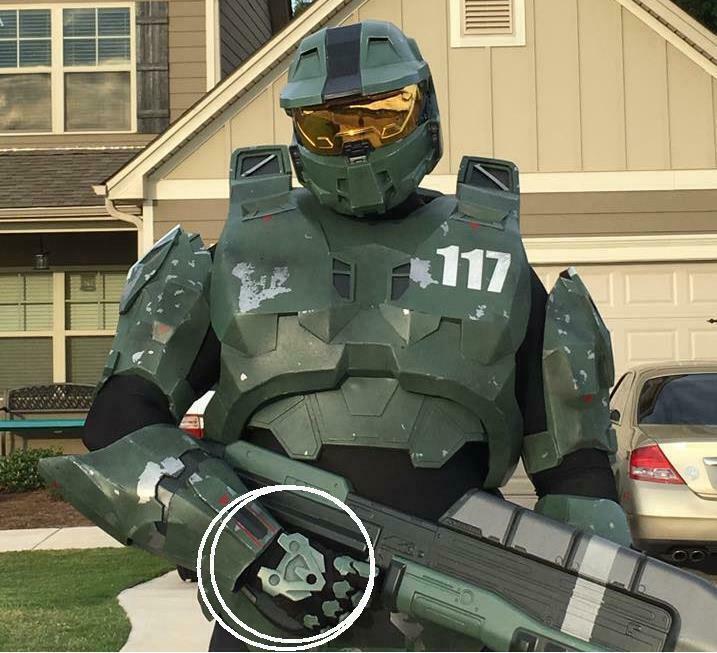 Halo Glove Armor One Piece