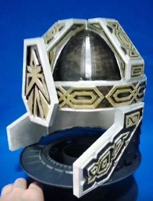 Gimli Helmet - Ready-to-print 3D Replica (Lord of the Rings cosplay and collection)