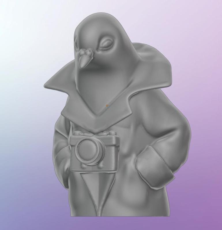 Shpioniro Golubiro Printable 3D Model No AI 3D print model