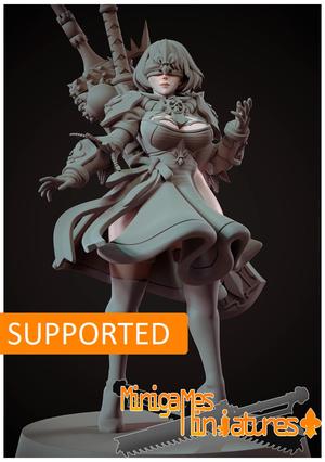 Nier nun anime figurine