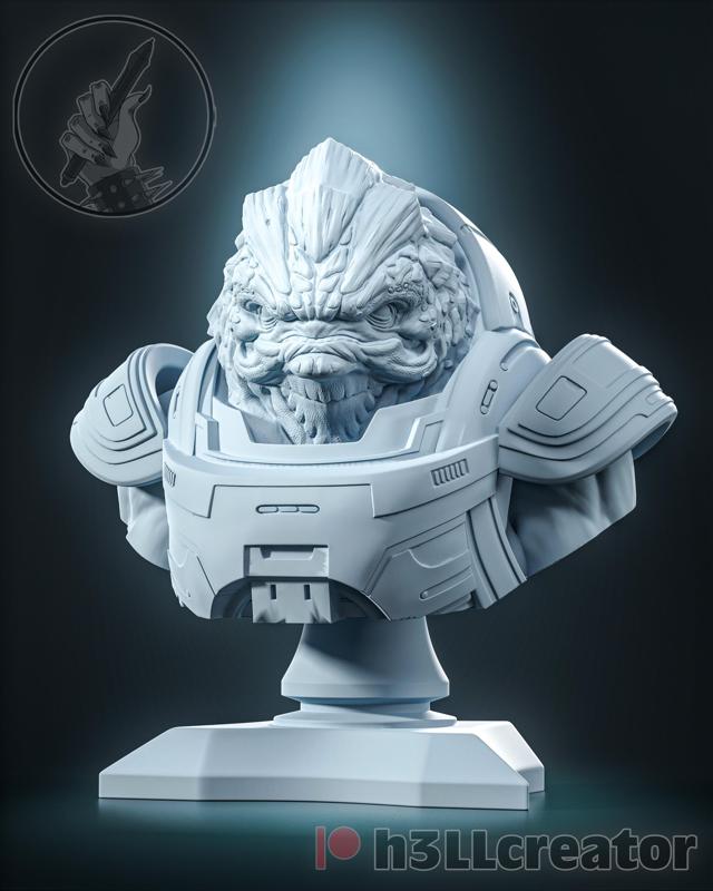 Bust of Grunt