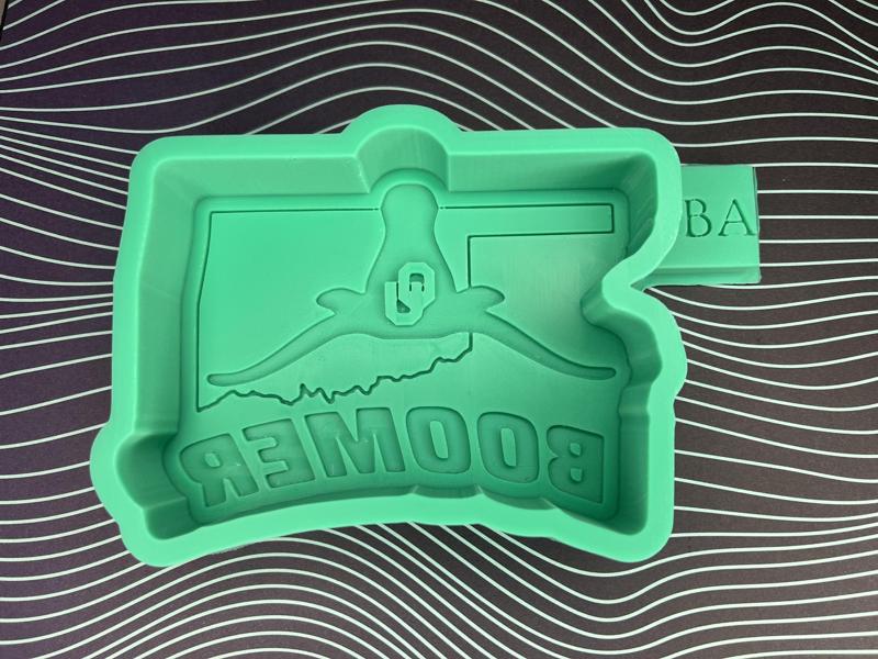 OU Boomer Freshie Mold - 3D Model Mold Box for Silicone Freshie Moulds