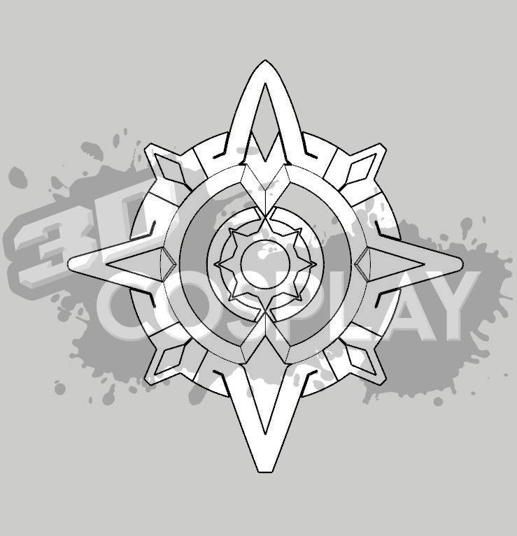 Genshin Impact - Mavuika Sun Rune Prop Accessory