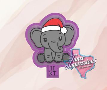 Christmas Elephant Freshie Mold