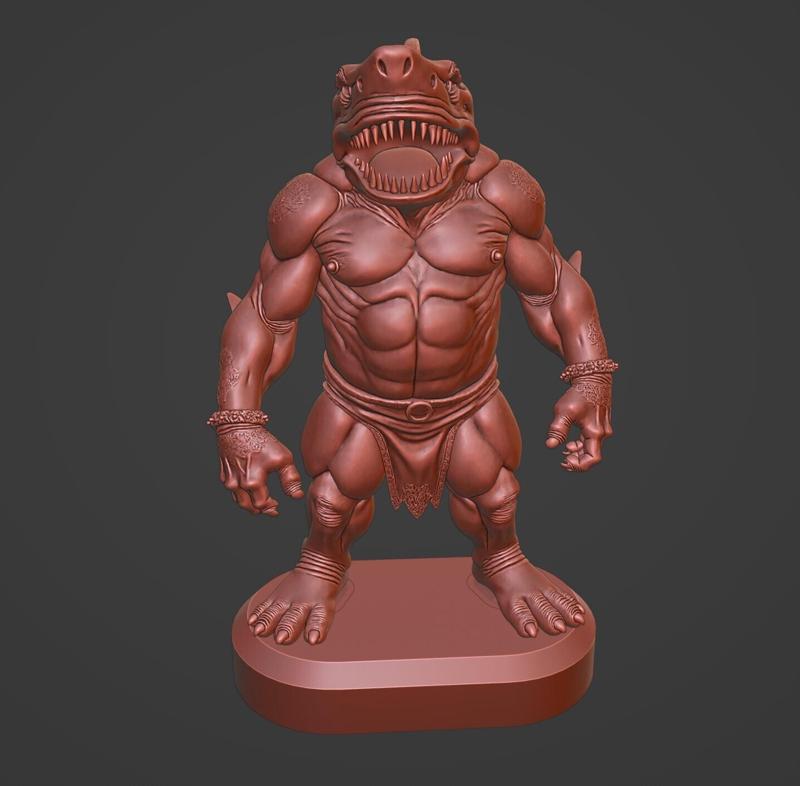 SHARK WARRIOR MINIATURE