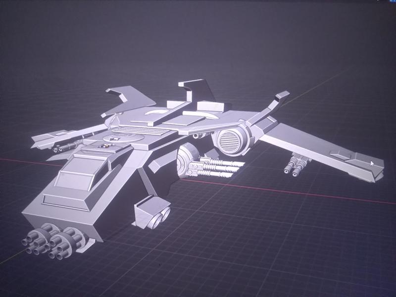 Crusade Gunship (fire raptor V2)