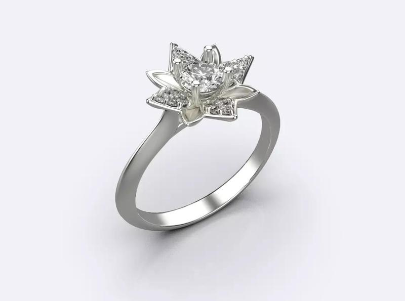 Engagement ring  Wedding rings