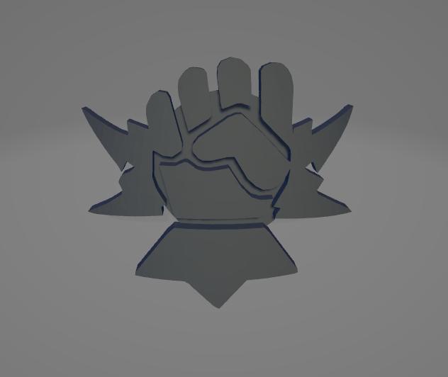 Excoriators Space Marine Icon Moulded 'Hard Transfer'