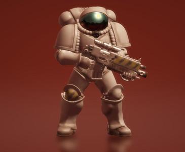 Terran prime space marine