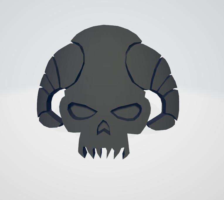 Exorcists Space Marine Icon Moulded 'Hard Transfer'