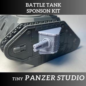 Imperial Scifi battle tank sponsons