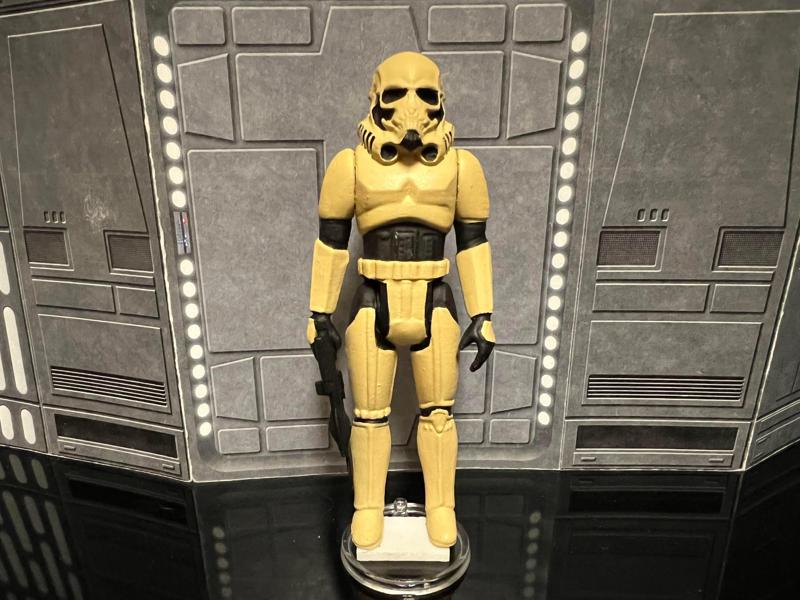 SKULLTROOPER V2 VINTAGE STAR WARS CUSTOM ACTION FIGURE, KENNER 3.75", 6" CREATURE CANTINA ALIEN, 5 POA, 1/18, 1/6