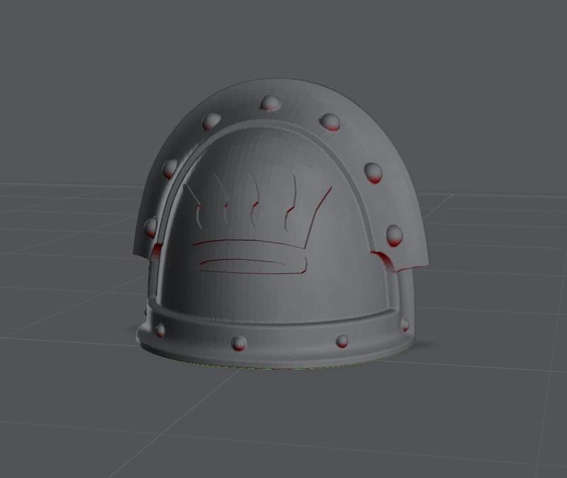 Host of Crowns Mk3 Shoulder Pad