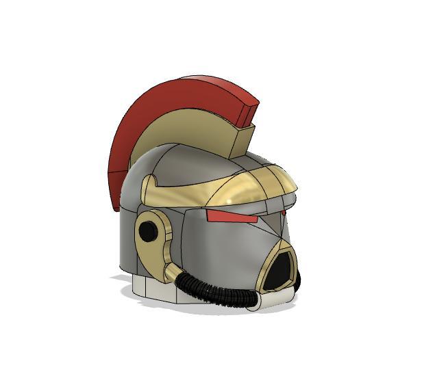 Space Marine Helmet Roman