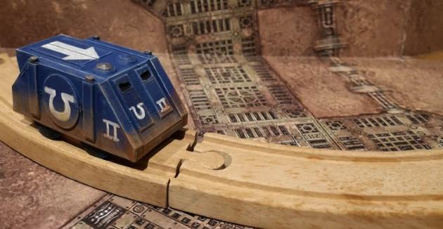 Brhino - a tank engine for wooden trains