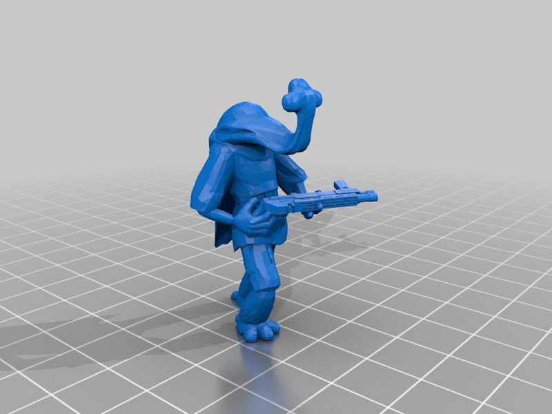 Ithorian Scattergunner (star wars legion scale)