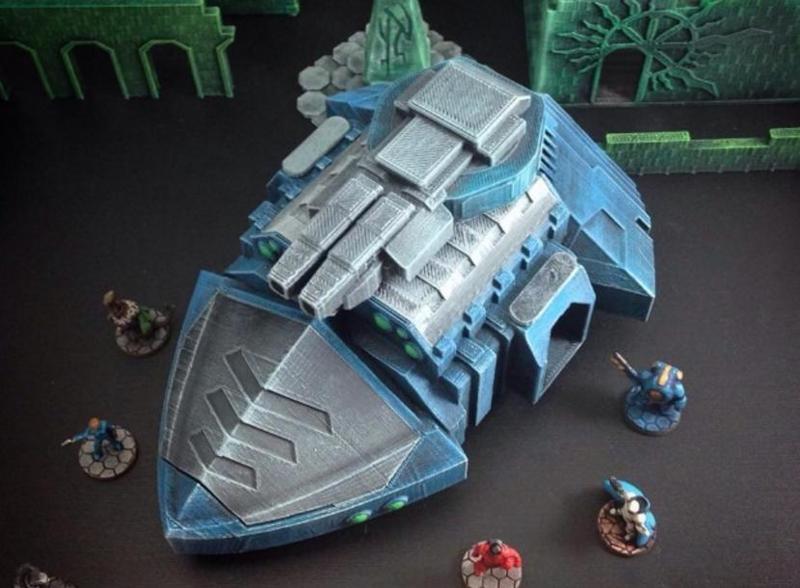 Dominion Justifier Heavy Grav-Tank (15mm scale)