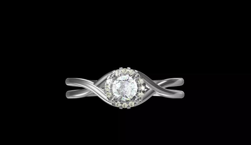fantacy diammond ring