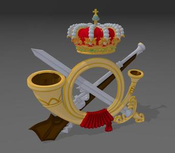 SPANISH INFANTRY EMBLEM