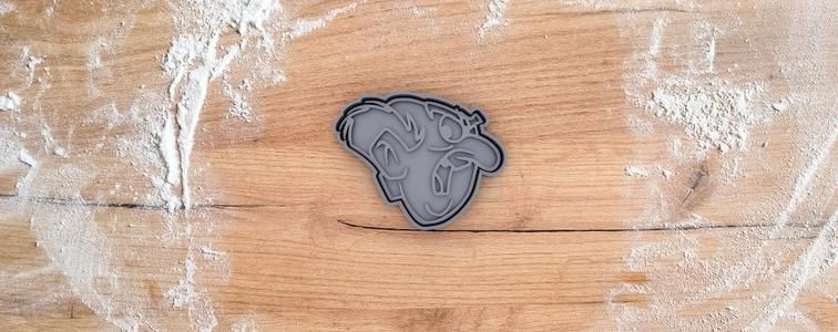Gargamel cookie cutter from the Smurfs