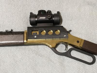 Low-profile Barra 1866 dovetail scope rail