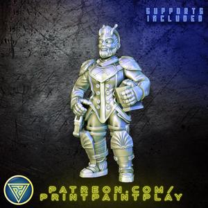 Antennae Alien Captain