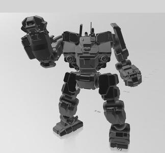 American Mecha Massive large figure