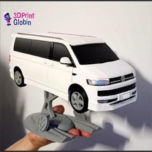 Volkswagen Transporter T6 Multivan + Pedestal Stand + Key ring