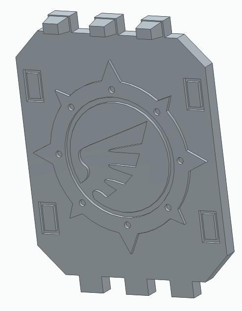 30k Dark Angels Land Raider Door - Host of Wind