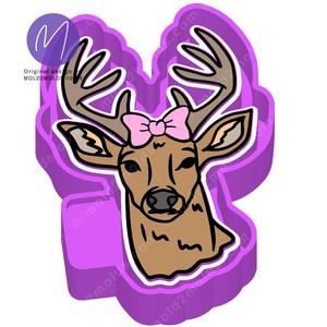 Hunting Deer with Bow Freshie STL Mold Housing