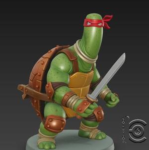 Turtle Warrior - Slow but Deadly