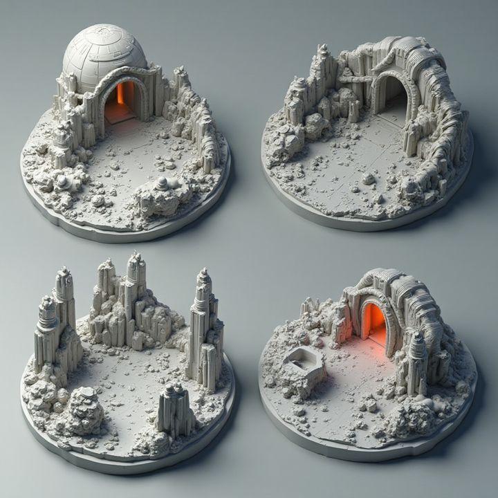Post-Apocalyptic Ruins