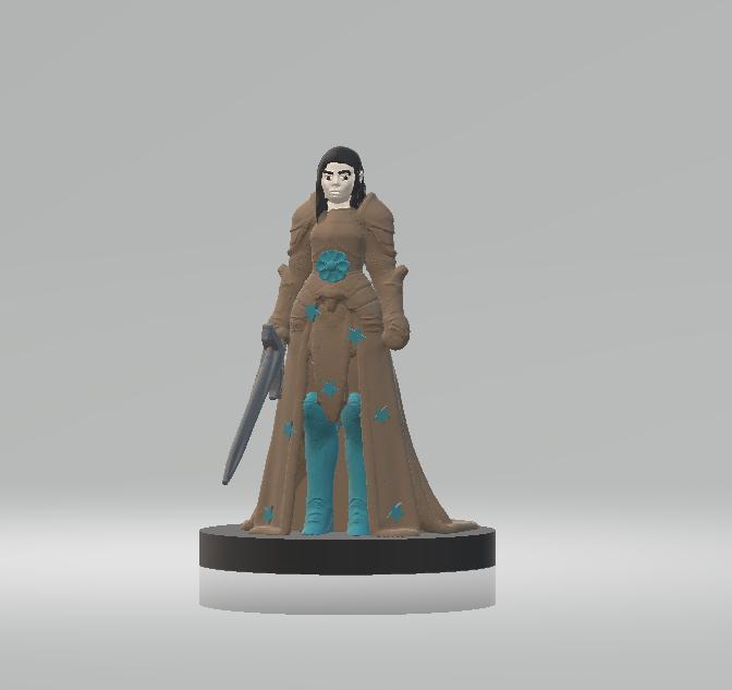 Cultist Fanatic Female 3d printable  model