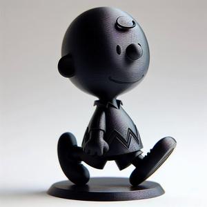 Cute Kid Cartoon Showpiece 3D Print Model Figurine