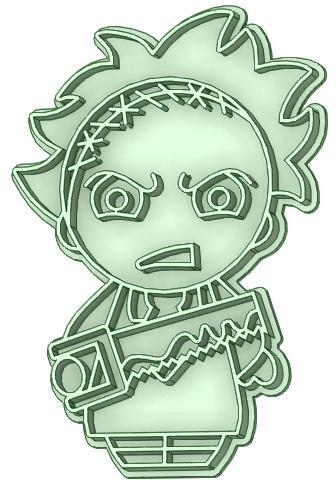 Leatherface whole cookie cutter