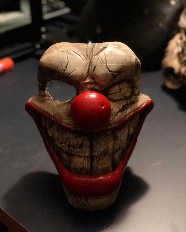 Twisted Metal Killer Clown Mask - Sweet Tooth Halloween Cosplay Mask