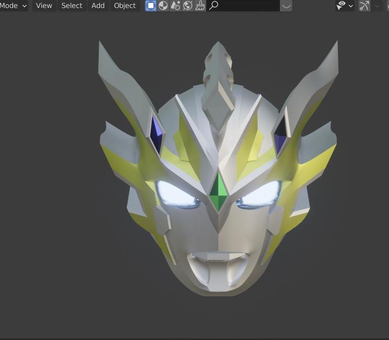 Ultraman Z Delta Rise Claw fully wearable cosplay helmet 3D printable STL file