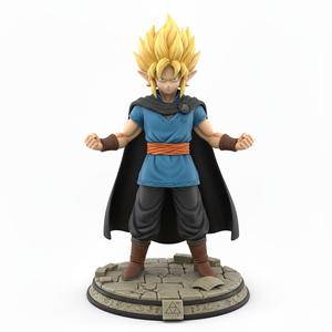 Zelda Style Goku - Ready to print fantastic fusion 3D Figure