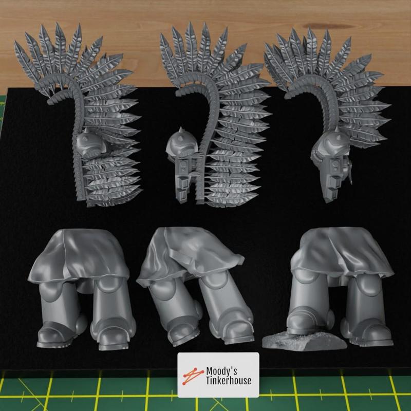 Hussar Marines - backpacks and legs